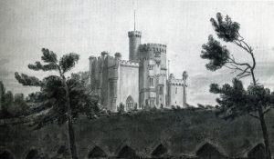 Black and white photo of Southampton Castle